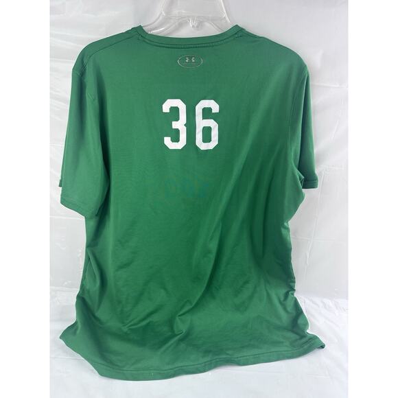 Notre Dame Fighting Irish Under Armour Batting Practice Jersey Large Green6 - Picture 2 of 8